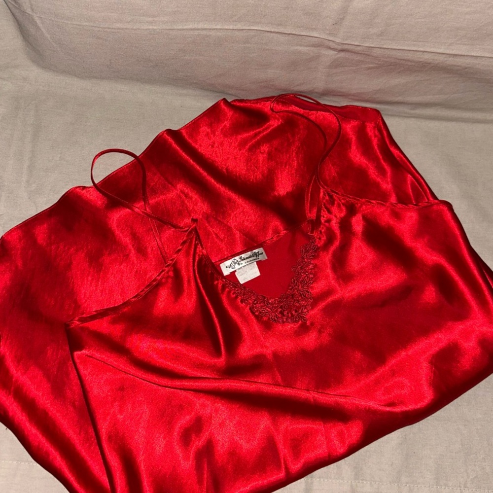 🌹Vintage Y2K Red Slip Dress🌹